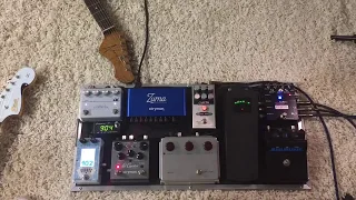 Acoustic and Electric Guitar Pedalboard Demo with Empress Stereo Buffer +