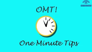 One Minute Tips - Superior Rectus Bridle Suture