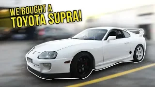 WTF-2J, Episode 1: We bought a Supra! The new StreetFX project car!