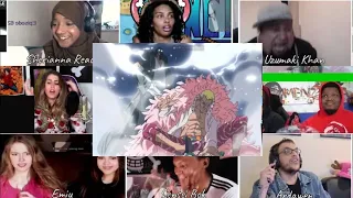 Aokiji saves Smoker Reaction Mashup | Aokiji & Smoker vs Doflamingo One Piece