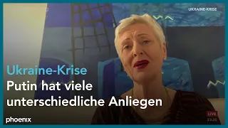 Marieluise Beck zu einer möglichen Deeskalation der Ukraine-Krise am 15.02.22