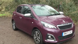 Peugeot 108 1.2 Allure Top! 5dr Walkaround Purple Berry