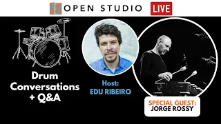 Jorge Rossy + Edu Ribeiro | Drum Conversations + Q&A