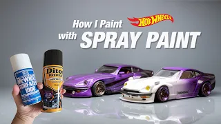 How I Paint Hot Wheels with Spray Paint