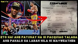 Eto na! Ang patunay na si Pacquiao talaga ang nanalo sa laban nila ni Mayweather | Punch stats |