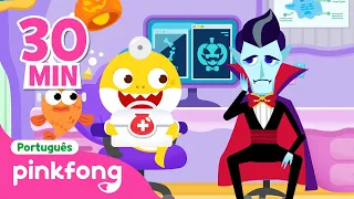 🎃 Hospital do dia das bruxas | Halloween | +Completo | Pinkfong, Bebê Tubarão! Canções para Crianças