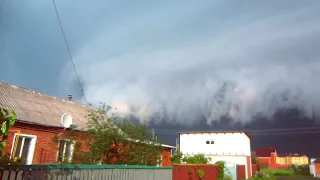 Супер ячейка, тетеревка, в ожидания грозы.