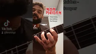 Como tocar Iron Maiden - The Trooper na Guitarra