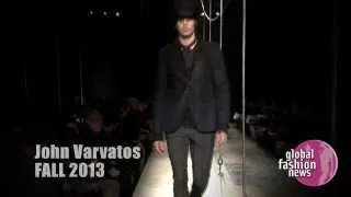 John Varvatos Fall / Winter 2013 Men's Runway Show Trailer | Global Fashion News
