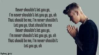 Justin Bieber - That Should Be Me (Lyrics)