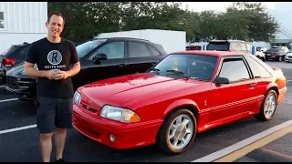 Why is the 1993 Ford Mustang SVT Cobra the Fox Body to buy?