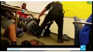 Violence d'un agent de police contre une lycéenne noire - La vidéo qui choque les États-Unis