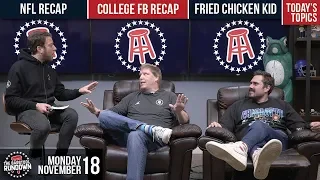 Dave Portnoy Loses Huge Bet as Baylor Blows a 28-3 Lead - November 19, 2019 - Barstool Rundown