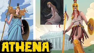 Athena: Die Göttin der Weisheit - Griechischen Mythologie - Geschichte und Mythologie Illustriert