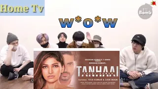 Bts Reaction On Bollywood Song || Tulsi Kumar || Tanhaai Song || Reaction Video ||