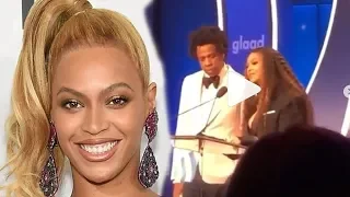 Beyonce & Jay - Z  dedicated the Vanguard Glaad award  to Beyonce gay late uncle Johnny