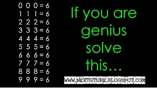 Ultimate math puzzle - Solve this Put any mathematic sign 2 2 2=6 3 3 3=6 4 4 4=6...