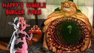 Happy's Humble Burger Farm - Freaky Fast Food Horror Game with Murderous Mascots & a Broken Reality!