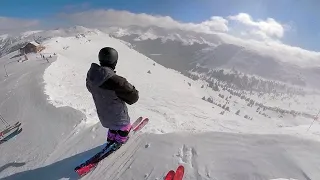 Skiing The STEEPEST Runs At COPPER MOUNTAIN!!