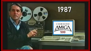 1987  Commodore AMIGA 500 Computer (Motorola 68000 processor, graphics software, home pc)