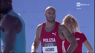 Marcell Jacobs wins 100m with 10.04 at Savona Meeting