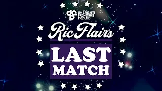 ANNOUNCING   Ric Flair's last match!