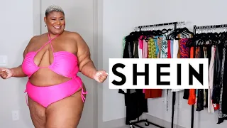 SHEIN SWIMSUIT + COVERUP TRY ON HAUL // PLUS SIZE & CURVY // SHEIN SIZE 4XL/5XL // MISSJEMIMA