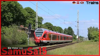 Abschied von den FLIRTS der DB Regio Nordost in Lüblow | BR 429 | ODEG KISS | IC2