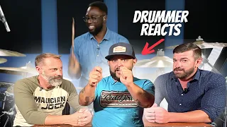 Larnell Lewis Hears "Enter Sandman" For The FIRST TIME | REACTION #drumeo