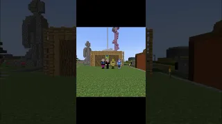 Жили были четверо друзей в майнкрафте #minecraft #майнкрафт