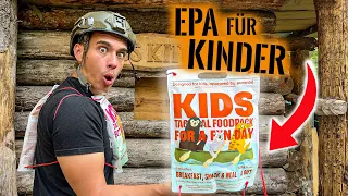 EPA für KINDER - macht das Sinn? | Kids Combo Forest TEST | Tactical Foodpack | Survival Mattin