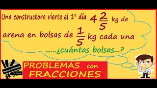 PROBLEMAS con FRACCIONES MIXTAS RESUELTOS (paso a paso)