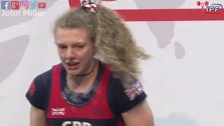 Bobbie Butters - 3rd Place 450kg Total - 57kg Class 2019 Womens IPF Classic Worlds