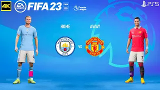 FIFA 23 PS5 - Manchester city Vs Manchester United | Premier League 2022/23 | PS5™ [4K]