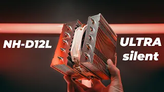 The BEST Small & Quiet CPU Cooler?? ➡ NOCTUA NH-D12L Review & Thermal test w/ i9 12900k