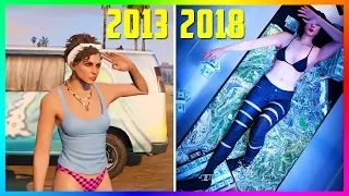 GTA Online In 2013 VS 2018! - Comparing GTA Online Over The Years - Which Is More Fun & Enjoyable?