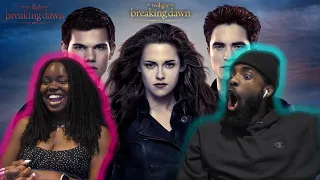 The Twilight Saga: Breaking Dawn - Part 1 & 2 Reaction FIRST TIME WATCHING!!