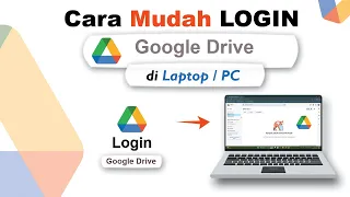 ✅ Cara LOGIN Google Drive di Laptop / PC