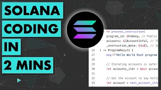 Code a Solana smart contract in 2 mins