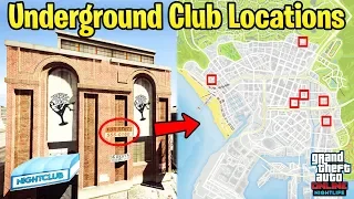 5+ Possible Underground Nightclub Warehouse Locations in GTA Online