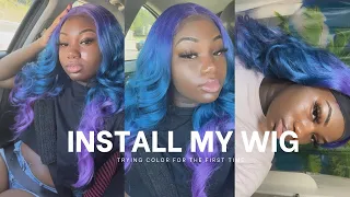 Install My Photoshoot Wig With Me ft. Sensationnel Wig “Chana”