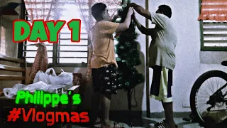 Philippe's Vlogmas Day 1: Decorating Christmas with me | Philippe Quilala