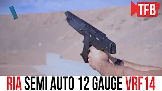 It's Not a Shotgun! The RIA Semi-Auto 12 Gauge VRF14 "Firearm" [SHOT Show 2022]