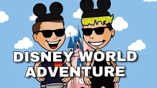 TWENTY ONE PILOTS ANIMATION l TYLER AND JOSH DISNEYWORLD ADVENTURE