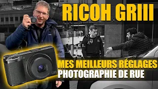 RICOH GRIII - Mes meilleurs réglages pour la PHOTOGRAPHIE de RUE ! 📸