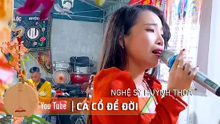 NS Huỳnh Thoa Khóc Tiễn Cha Lần Cuối Ba Nén Trầm Hương | Ca Cổ Để Đời