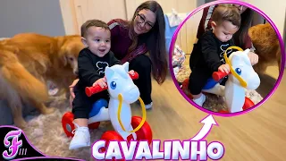 MEU FILHO GANHOU UM CAVALINHO! - Fran Japa