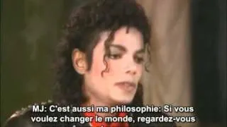 Michael Jackson's Interview 1987 "Bad" VOSTRF Full Version