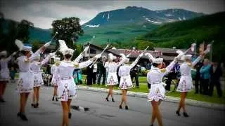 Pūtēju orķestris Talsi Rio Majorettes Latvia Norvēģija