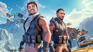 Only Up Everest sur Fortnite avec Amine ! (On test ma nouvelle Map créative)